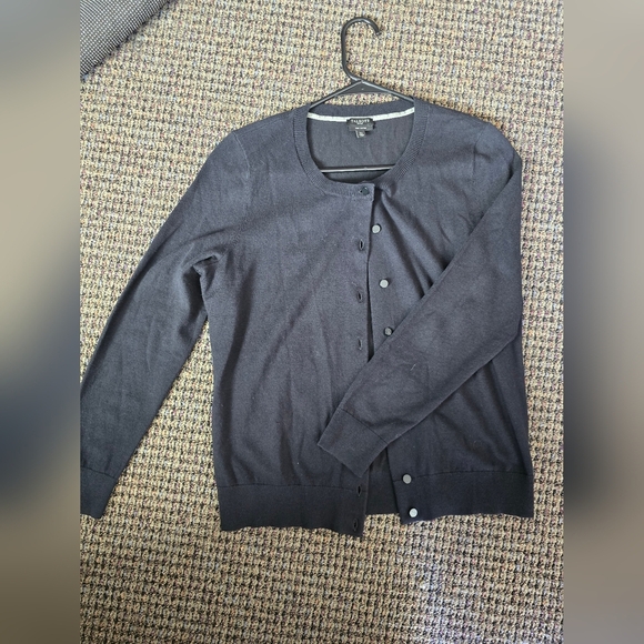 Black Cardigan Sweater - Picture 6 of 6